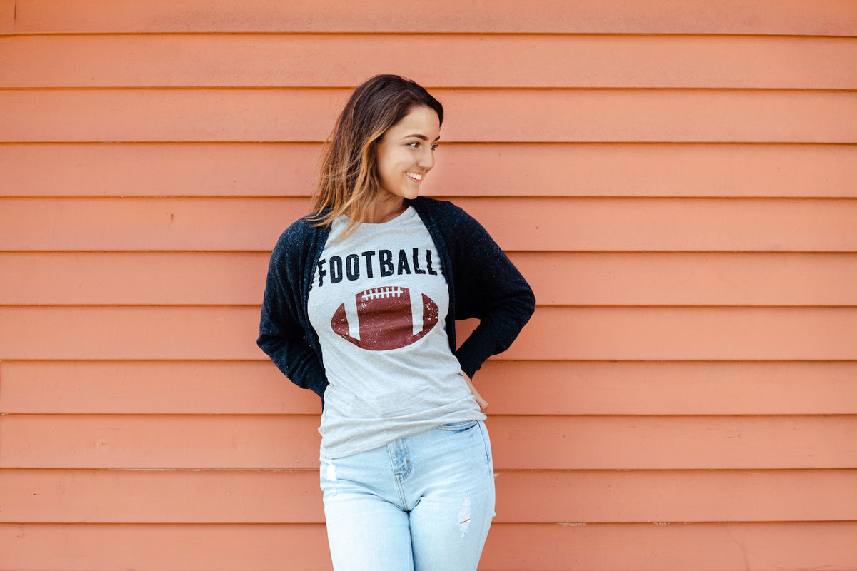 Vintage Football Women&#39;s Tshirt