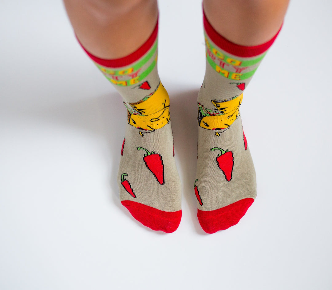 Mens Taco Dirty To Me Socks