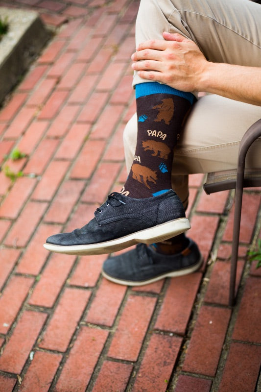 Papa Bear Socks