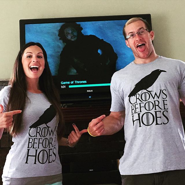 Crows Before Hoes Men's T Shirt
