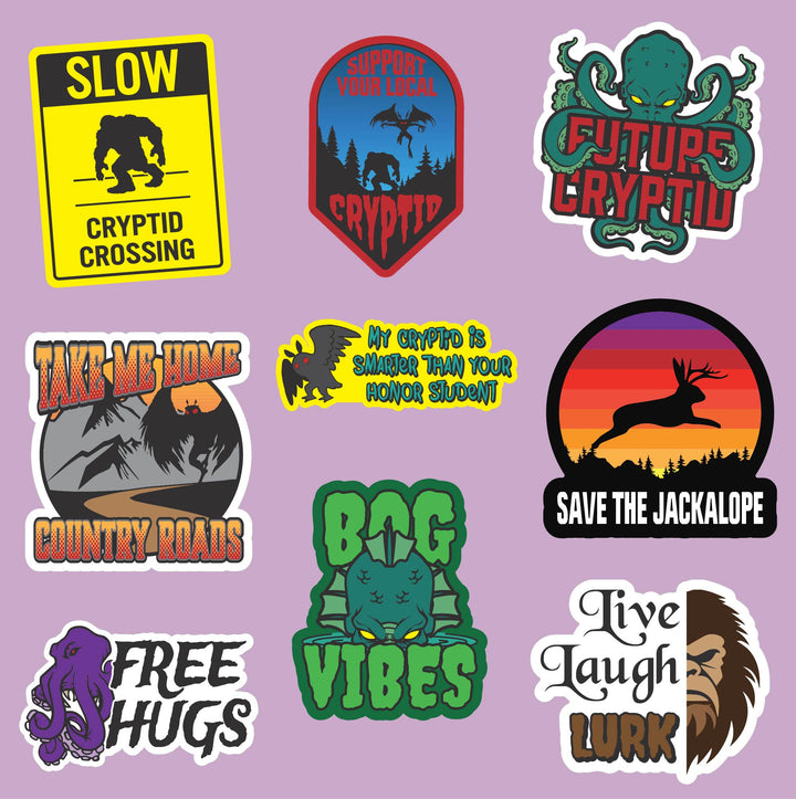 Cryptid Stickers