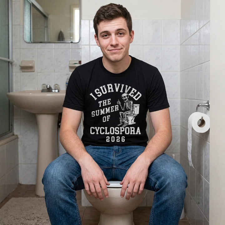I Survived The Summer Of Cyclospora 2026 Men's T Shirt