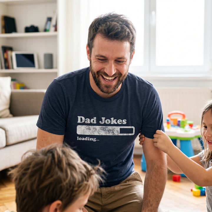 Dad Jokes Loading Men's T Shirt