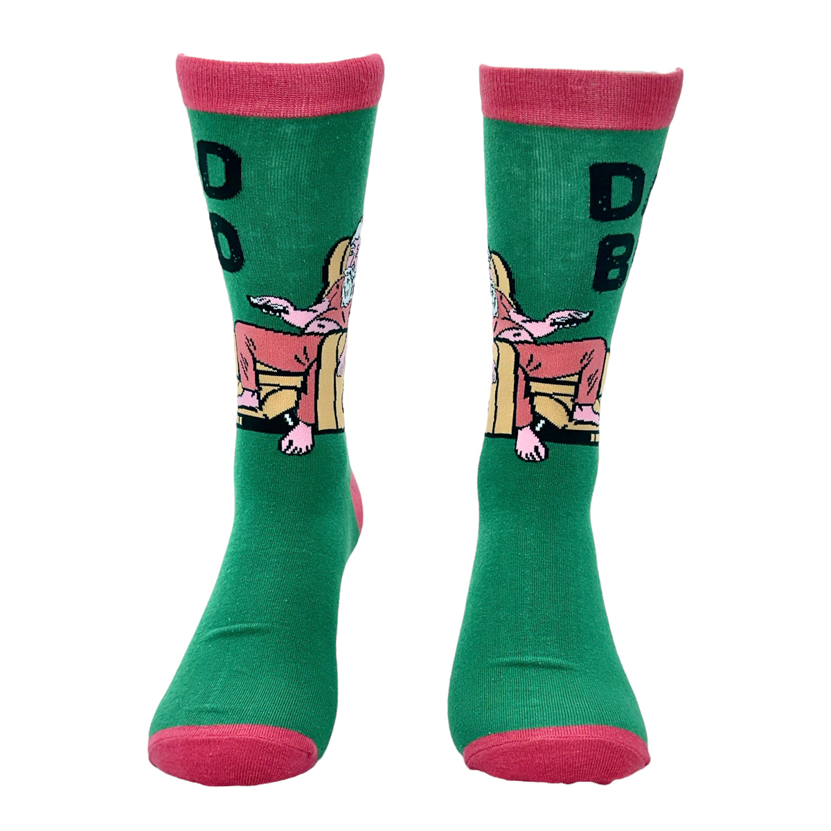 Men&#39;s Dad Bod Santa Socks