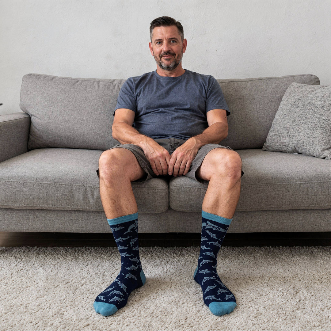 Daddy Shark Socks