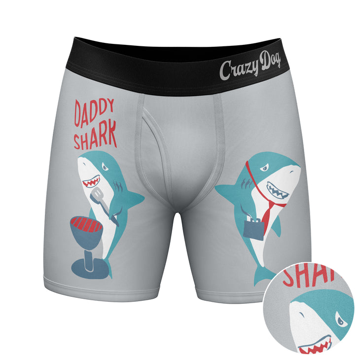 Daddy Shark Boxer Briefs