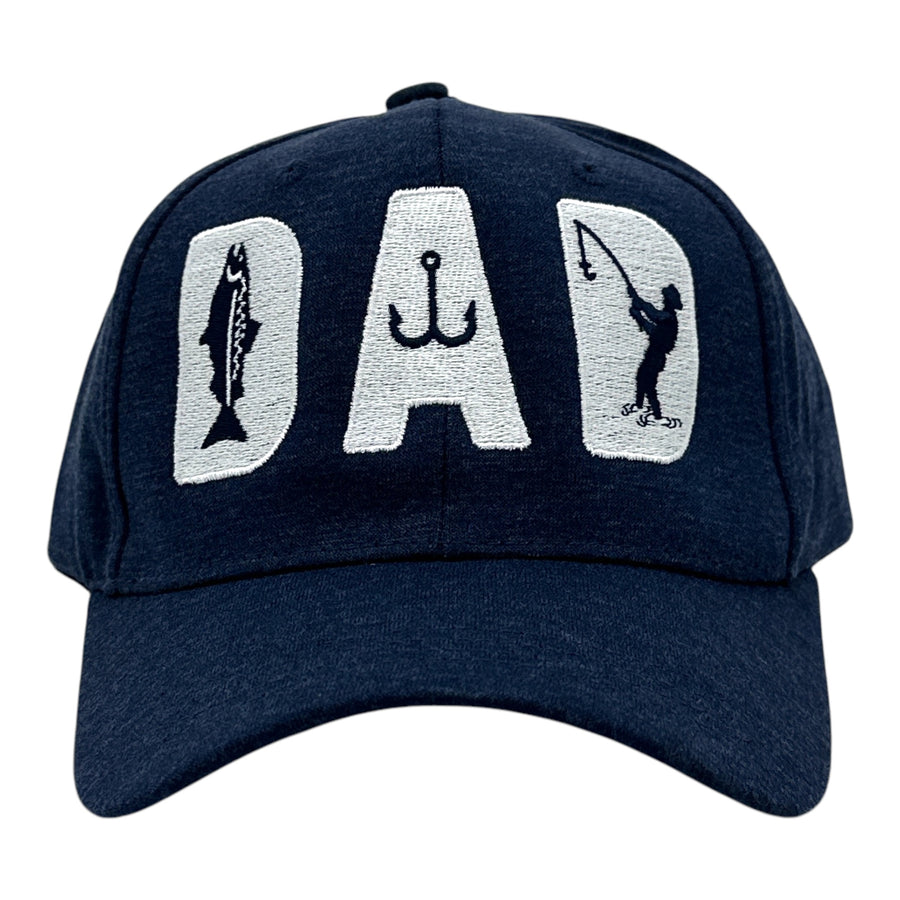 Funny Navy - Dad Fishing Dad Fishing Nerdy Father's Day Fishing Tee