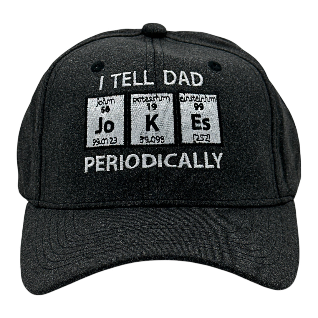 Funny Black - Dad Jokes I Tell Dad Jokes Periodically Nerdy science sarcastic Tee