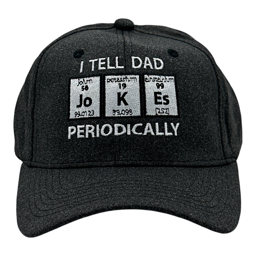 Funny Black - Dad Jokes I Tell Dad Jokes Periodically Nerdy science sarcastic Tee