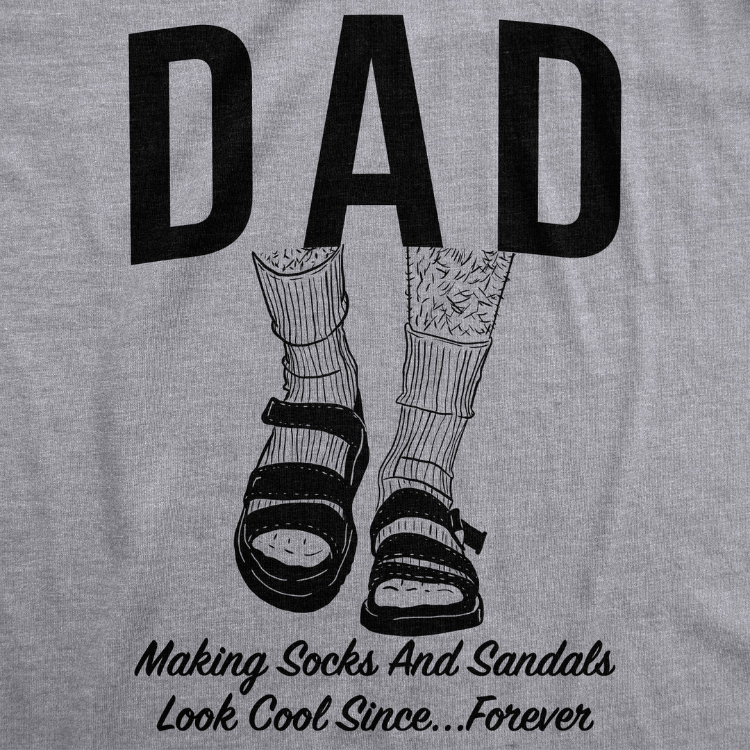 Dad Socks and Sandals Men's T Shirt