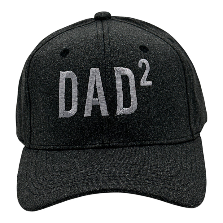 Funny Black - Dad Squared Dad Squared Nerdy Father's Day sarcastic Tee