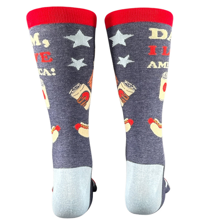 Dam I Love America Socks