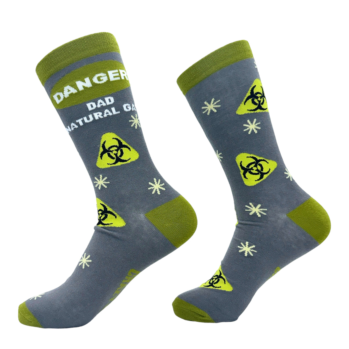 Men&#39;s Danger Dad Natural Gas Socks