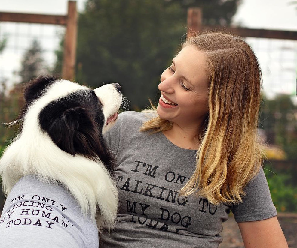 Only Talking To My Dog Today Women&#39;s T Shirt