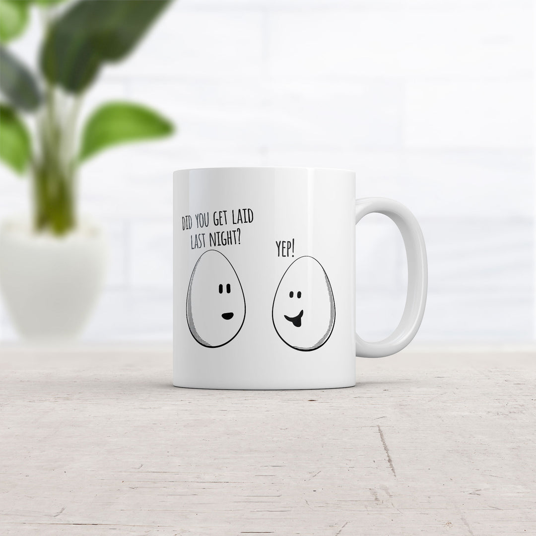 Did You Get Laid Last Night Mug