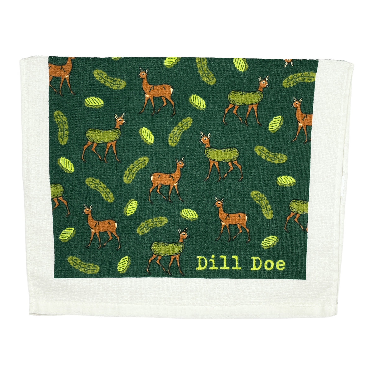 Funny Dill Doe Adult Tea Towels Nerdy Sex Food Animal Tee