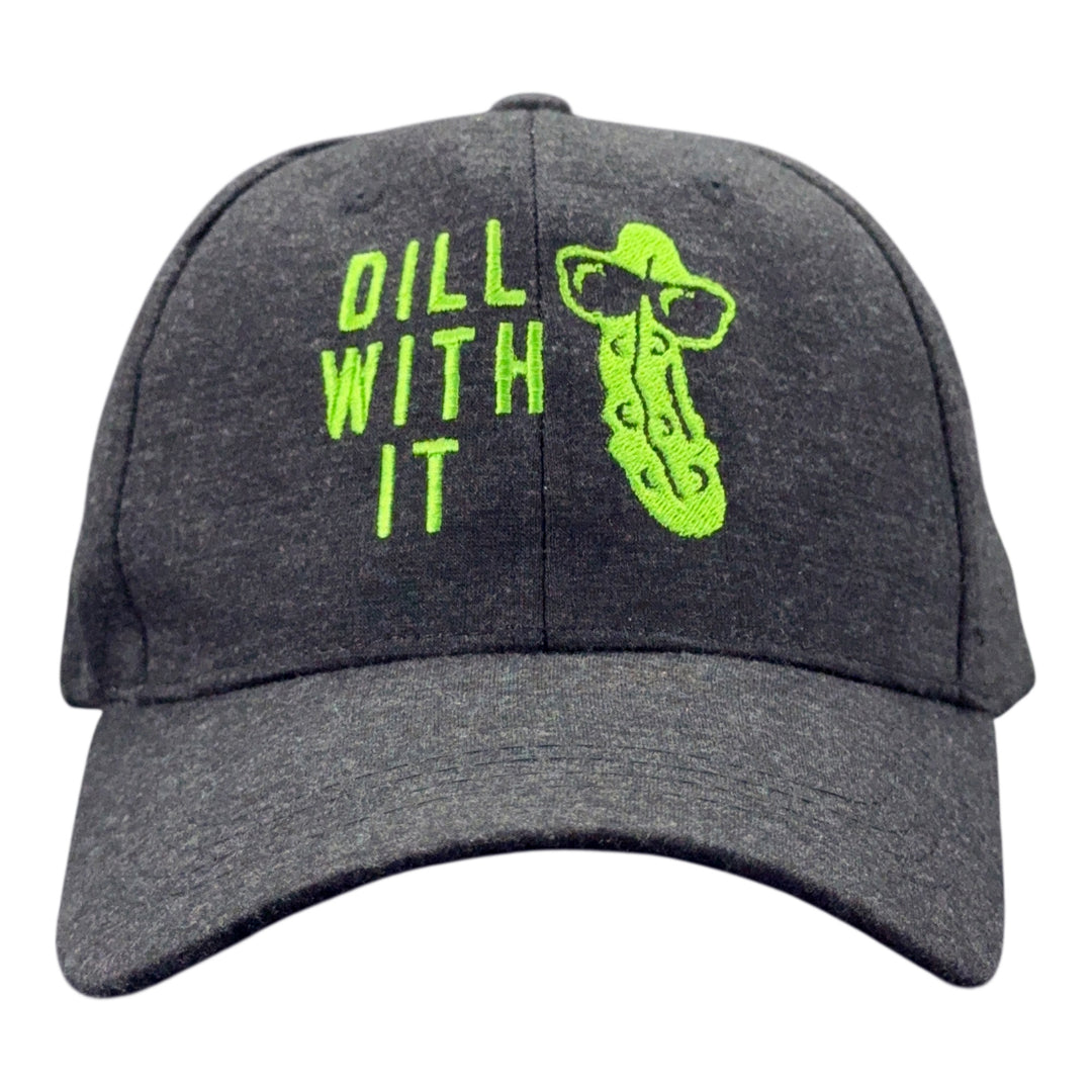 Funny Black - Dill With It Dill With It Nerdy food Tee