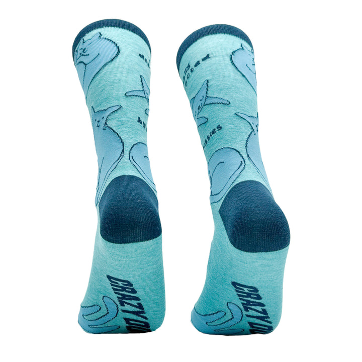 Men's Easily Distracted By Pussies Socks