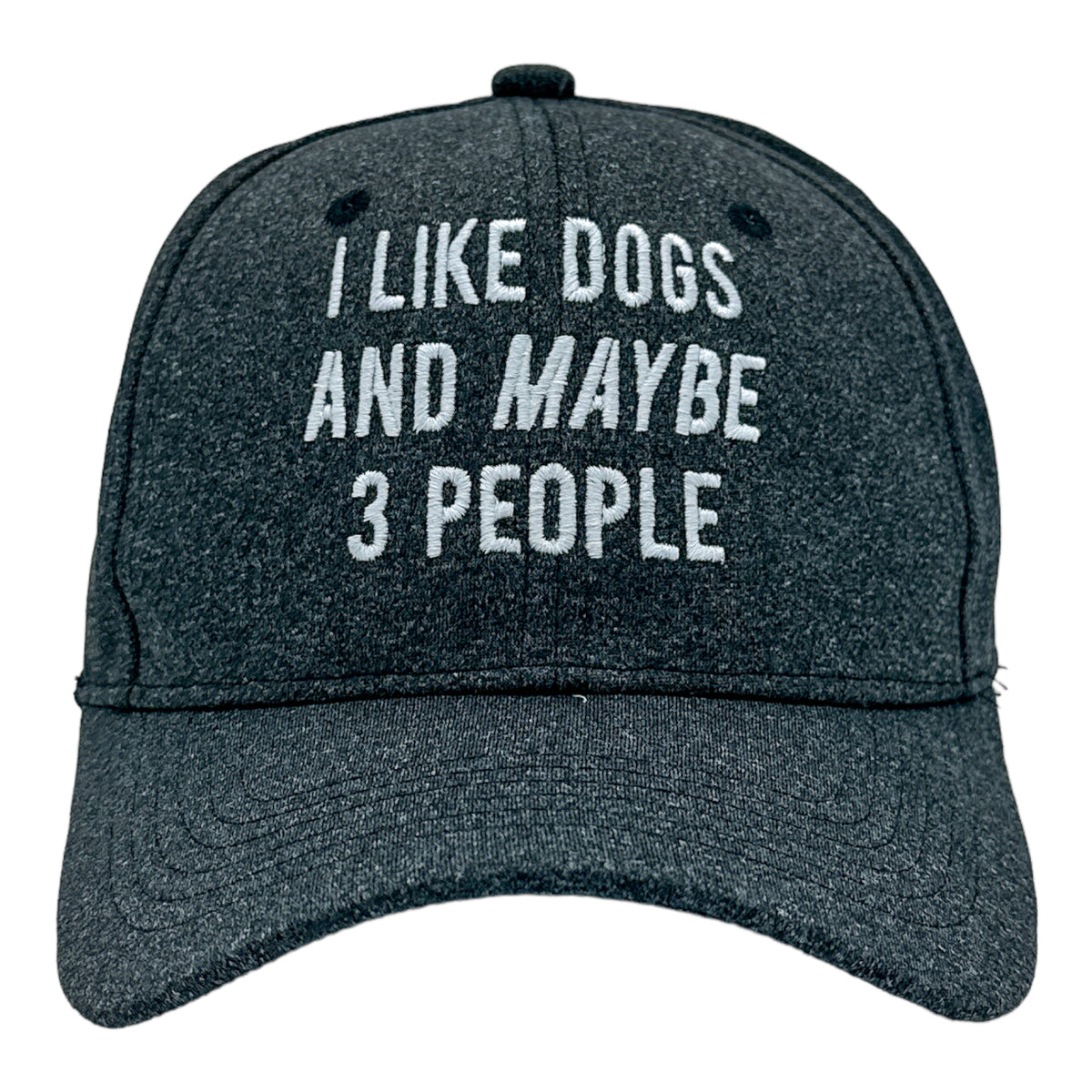 Funny Black - I Like Dogs And Maybe 3 People I Like Dogs And Maybe 3 People Nerdy Dog Introvert Tee