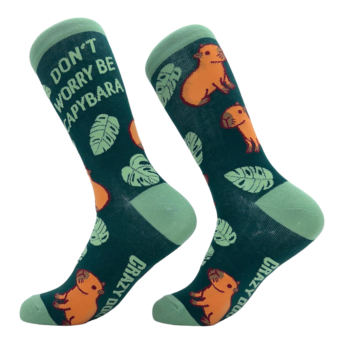 Women&#39;s Dont Worry Be Capybara Socks
