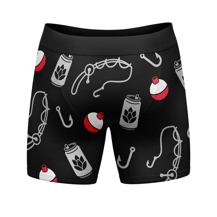 I Just Want To Drink Beer And Jerk My Rod Boxer Briefs