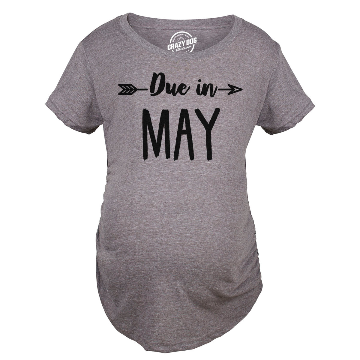 Due In Announcement Maternity T Shirt