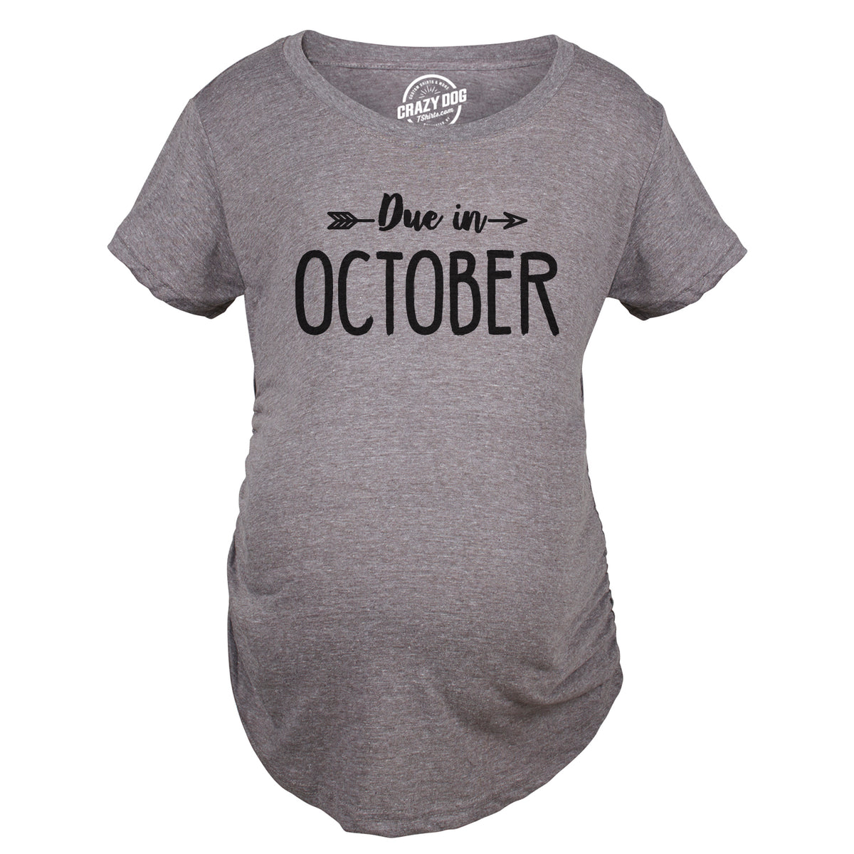 Due In Announcement Maternity T Shirt