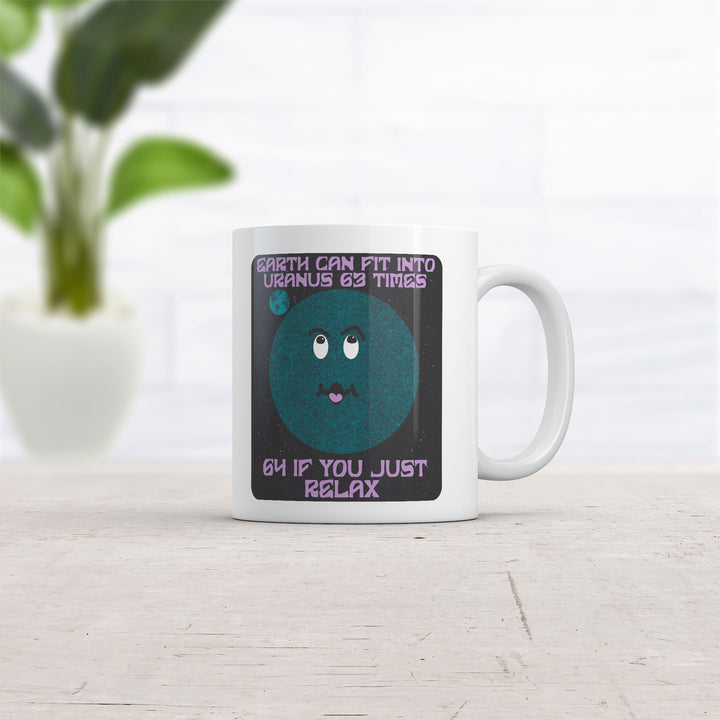 Earth Can Fit Into Uranus 63 Times Mug