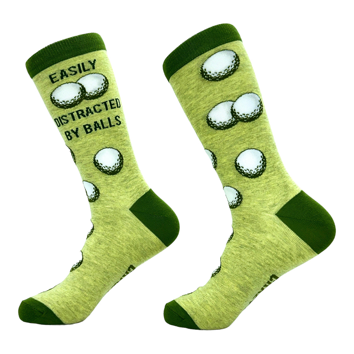 Men&#39;s Easily Distracted By Balls Socks