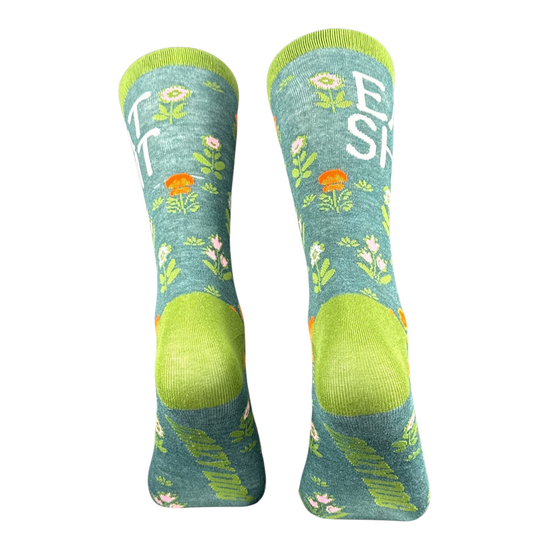Eat Shit Flowers Socks