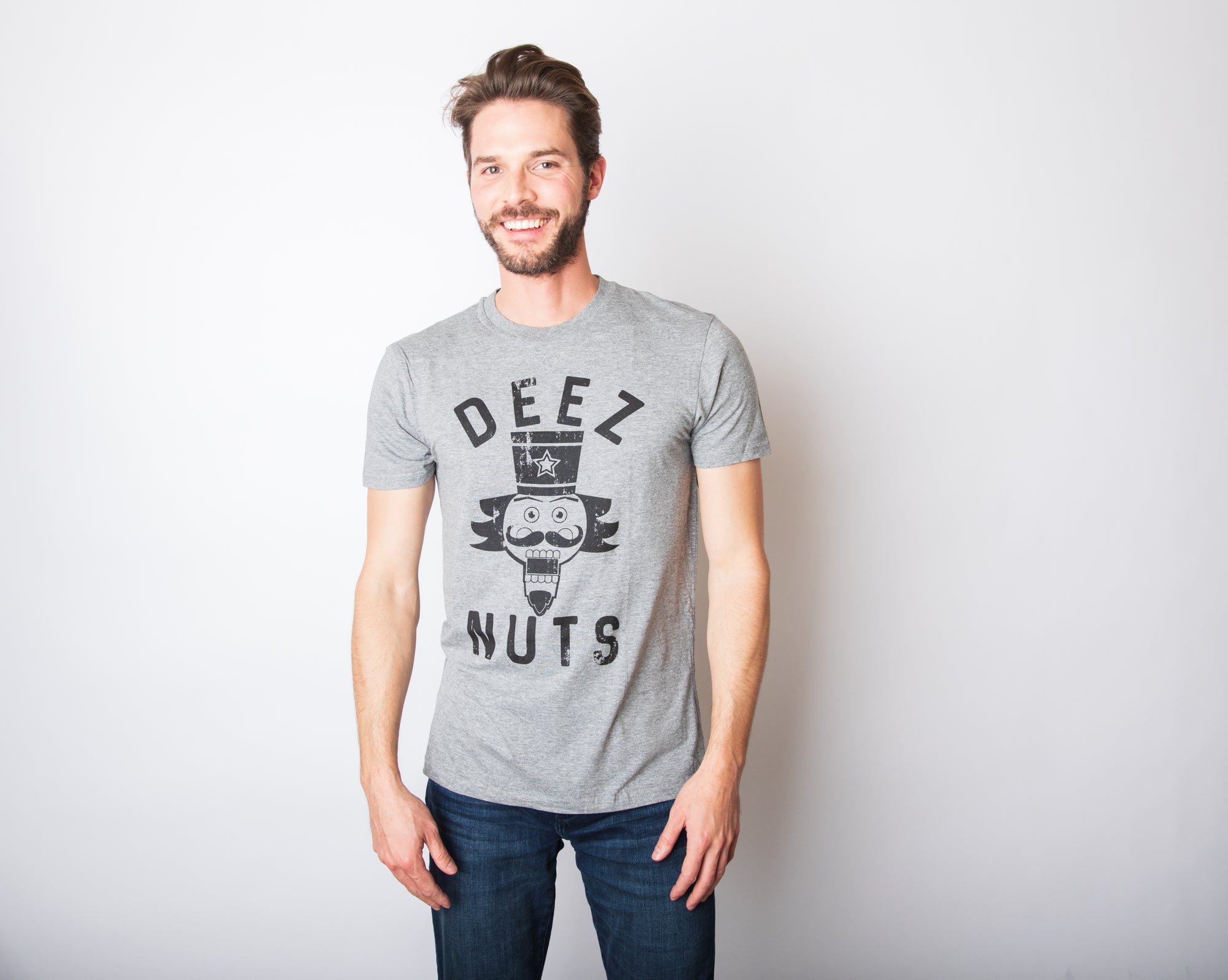 Funny Mens T-shirts | Cool Vintage Guys Crazy Dog T-Shirts