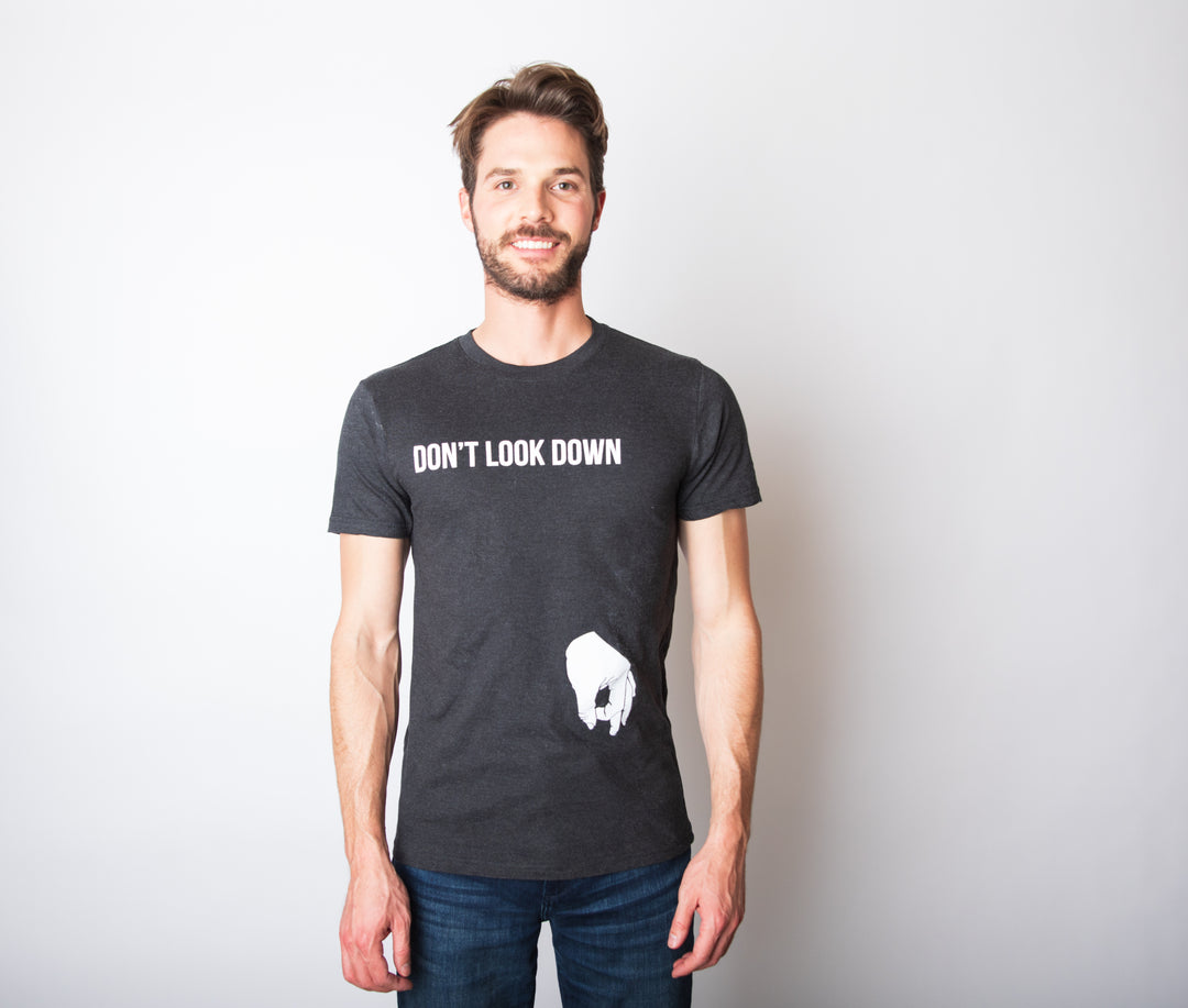 Don't Look Down Men's T Shirt