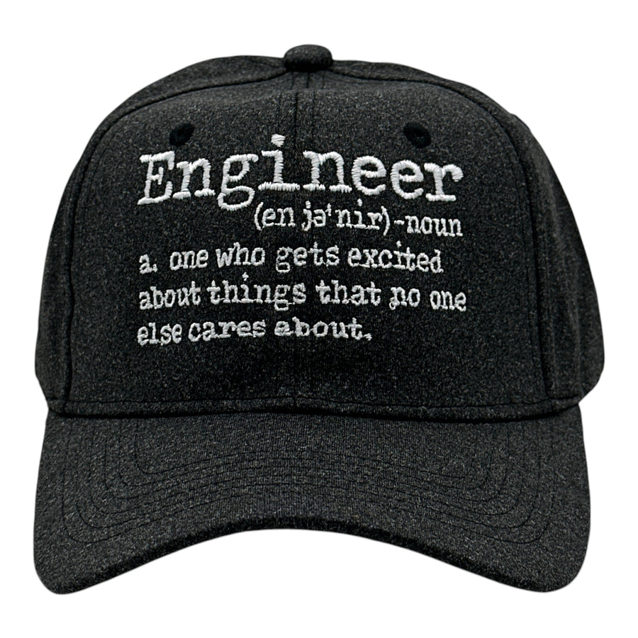 Funny Black - Engineer Engineer Definition Nerdy science sarcastic Tee