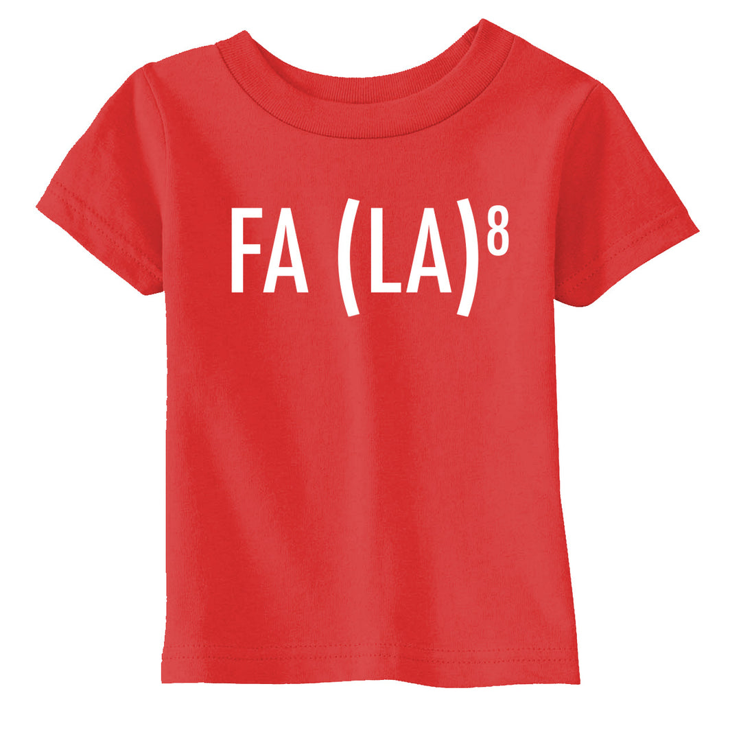 Funny Heather Red - Fa La 8 Fa La 8 Toddler T Shirt Nerdy Christmas music Tee