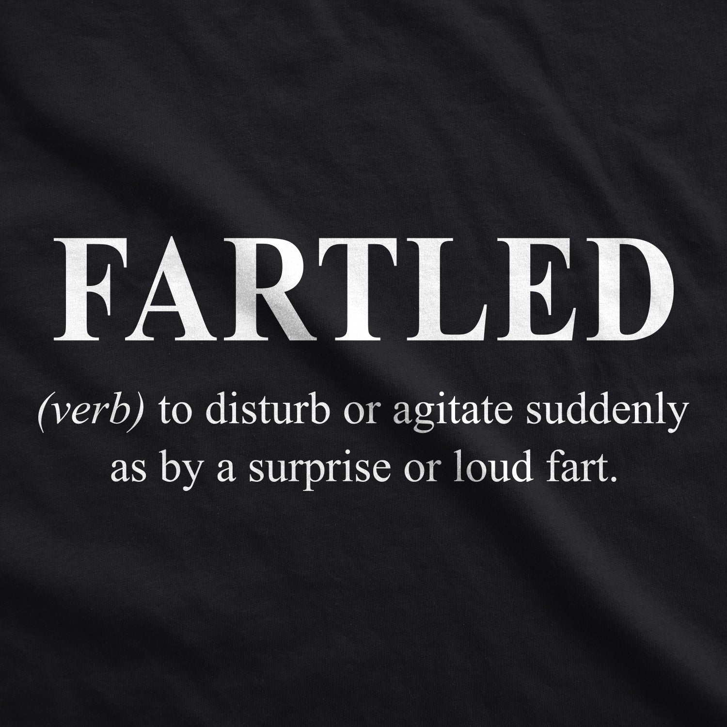 Funny Heather Black - Fartled Fartled Mens T Shirt Nerdy toilet Tee