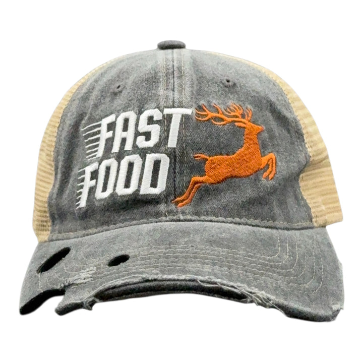 Funny Trucker Black - Fast Food Bullet Fast Food Bullet Nerdy hunting Tee