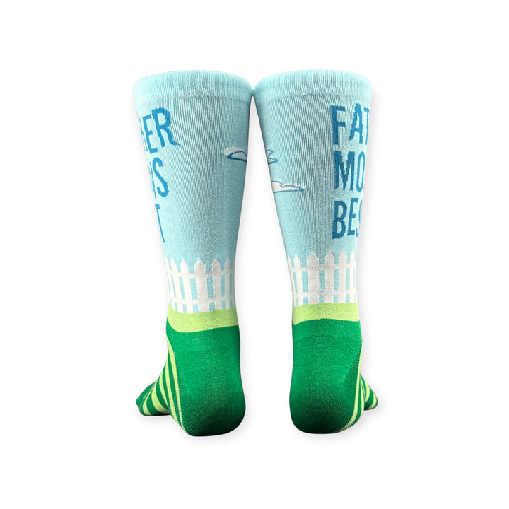 Father Mows Best Socks