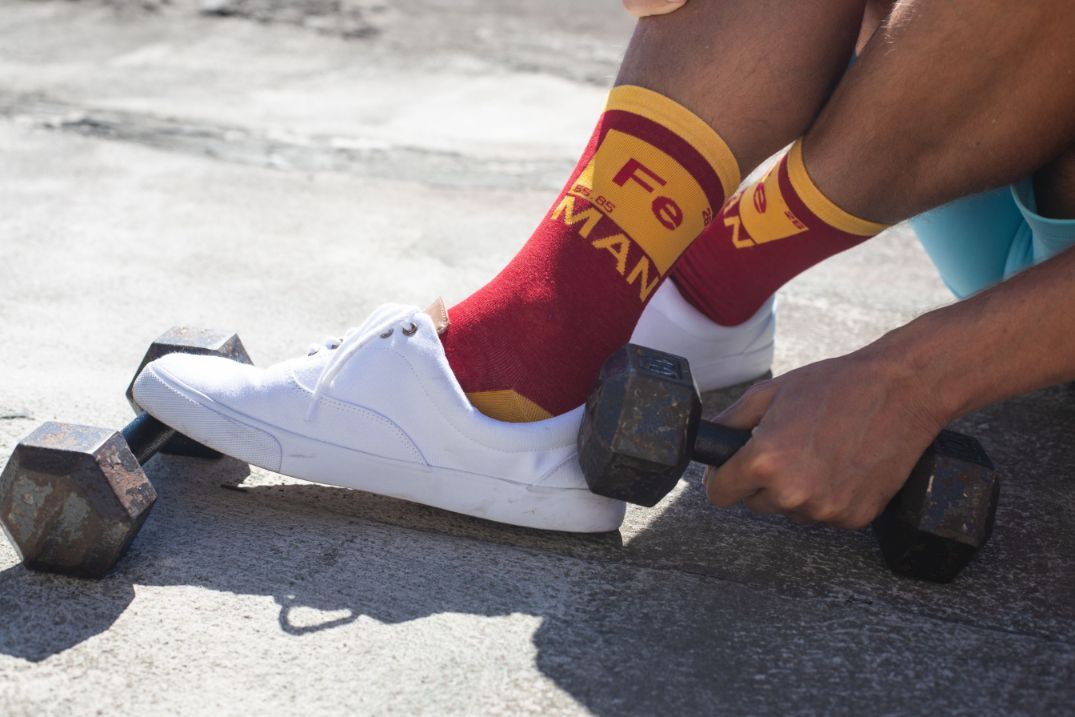 Mens Iron Man Socks