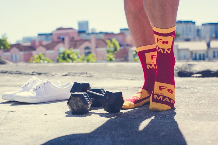 Mens Iron Man Socks