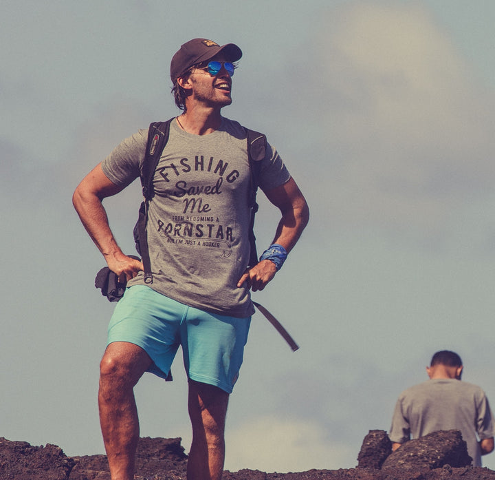 Fishing Saved Me Men's T Shirt