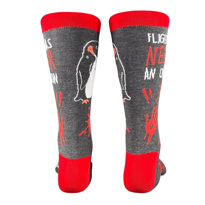 Flight Was Never An Option Socks