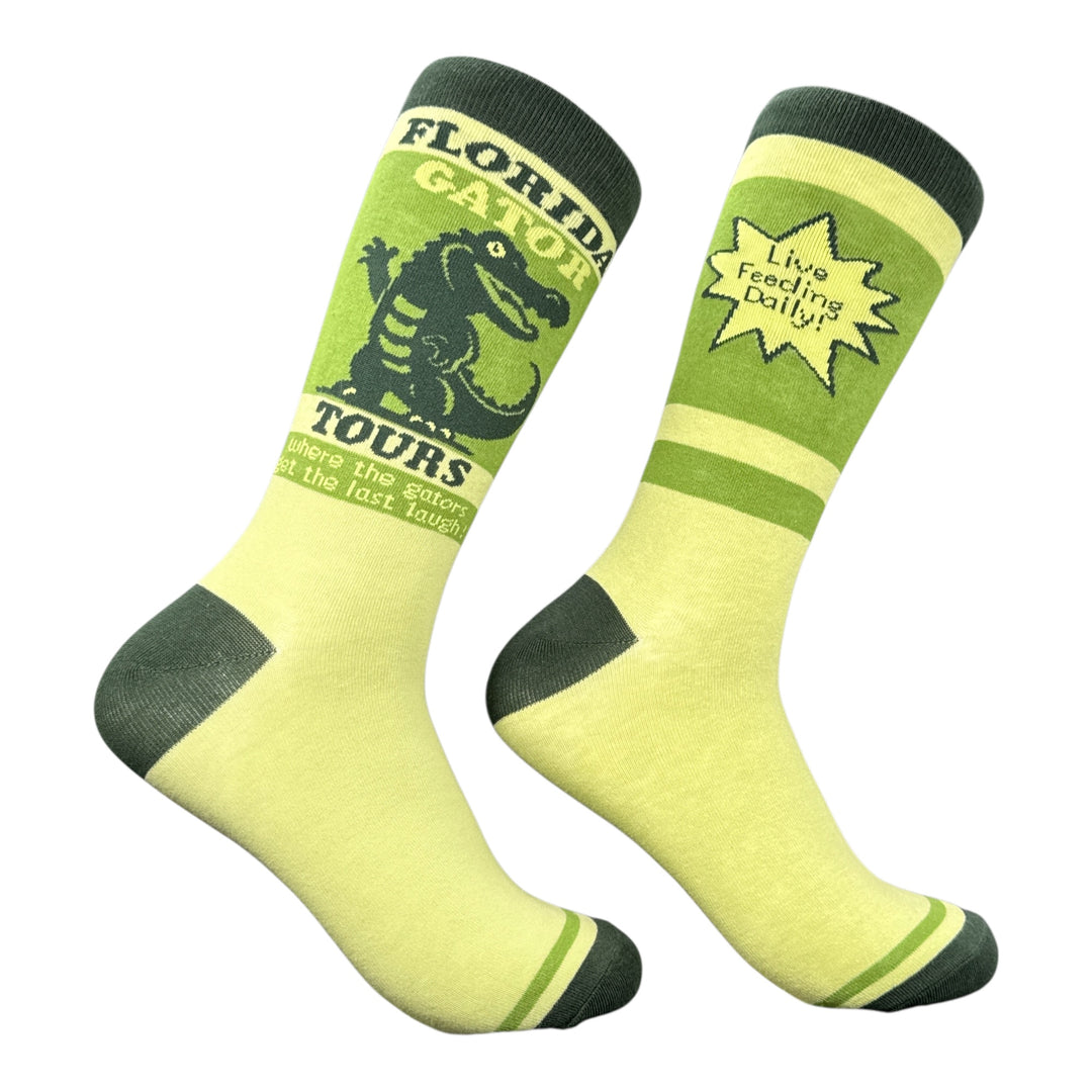 Funny Multi - Florida Gator Tours Florida Gator Tours Sock Nerdy animal Tee