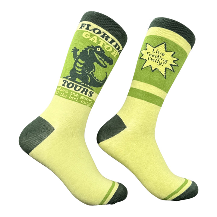 Funny Multi - Florida Gator Tours Florida Gator Tours Sock Nerdy animal Tee