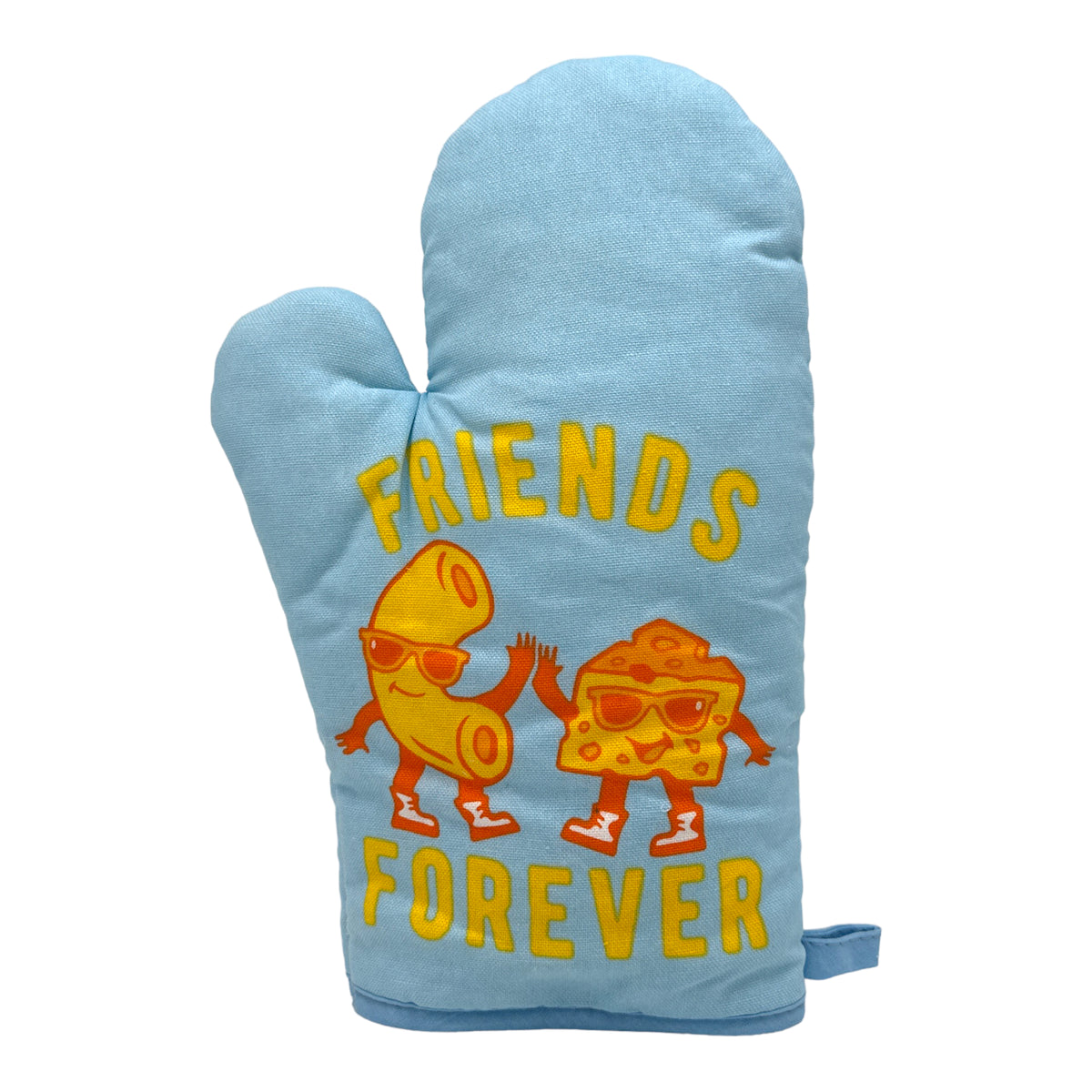 Funny Blue - MACCHEESE Friends Forever Mac And Cheese Nerdy Food Tee