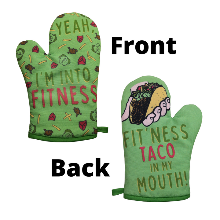Fitness Taco Oven Mitt + Apron Bakeware