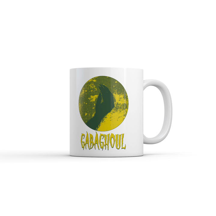 Funny White Gabaghoul Coffee Mug Nerdy Halloween Sarcastic Tee