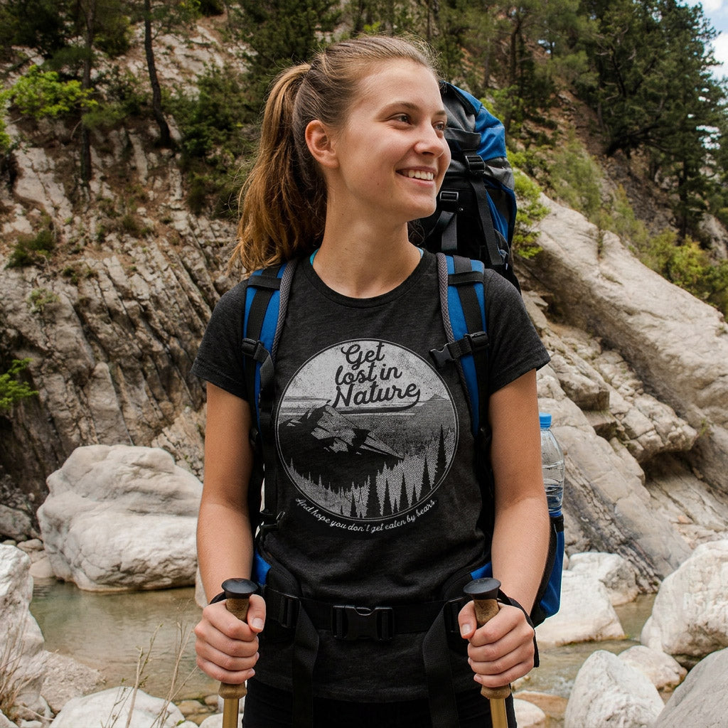 Get Lost In Nature Women's T Shirt