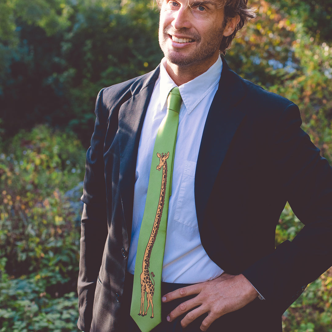 Giraffe Neck Tie Tie