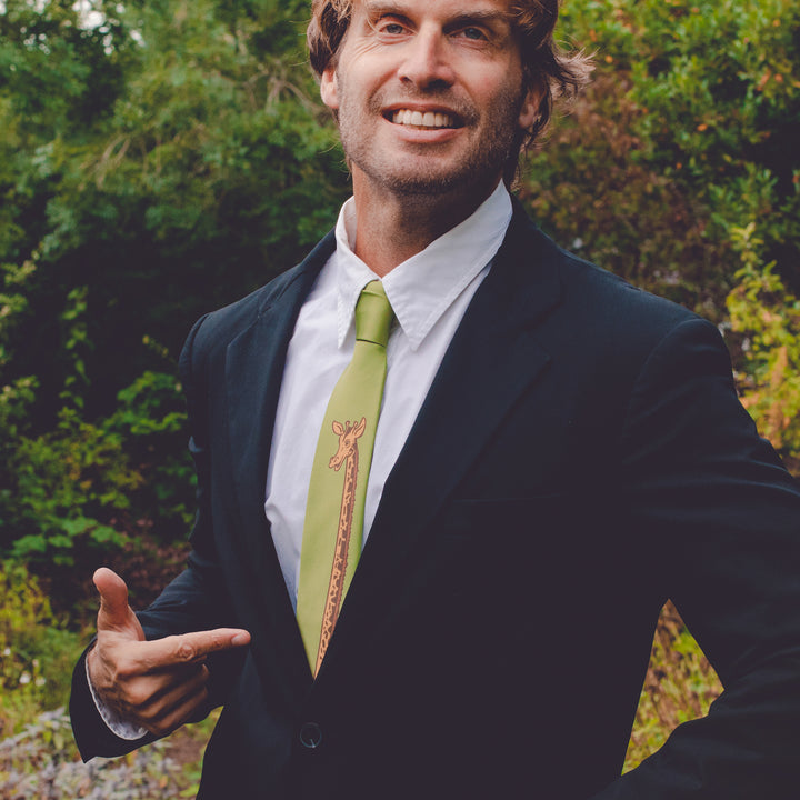 Giraffe Neck Tie Tie