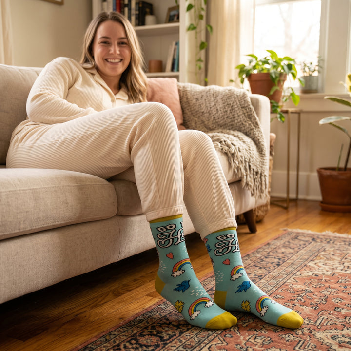 Womens Go To Hell Socks